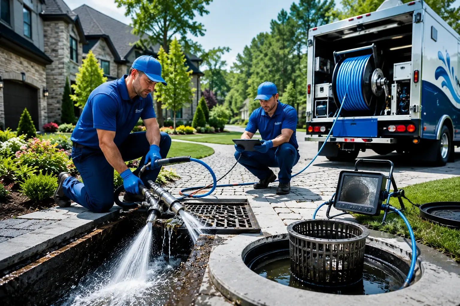 Local outdoor drain cleaning professionals in Emmett, KS